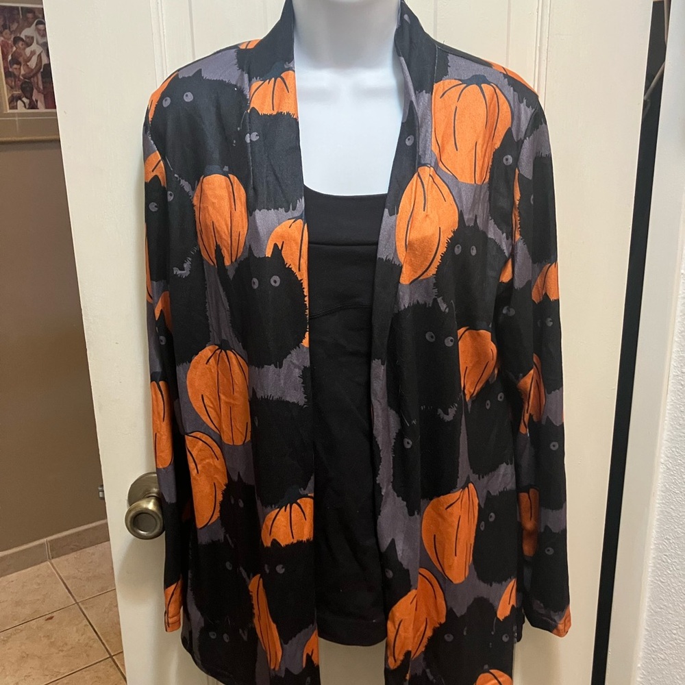 Halloween Themed Open Cardigan size s/m
